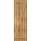 Ekena Millwork Joined Board-n-Batten Shutters w/Z-Bar, Rough Sawn Western Red Cedar, 26 7/8W x 81H, PR RBJ06Z26X081RWR - alternate 4